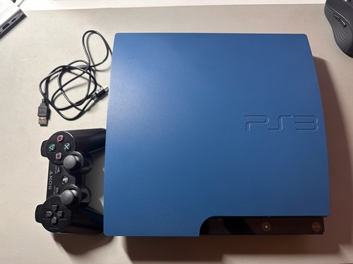 Sony ps3 slim - ps3, azure