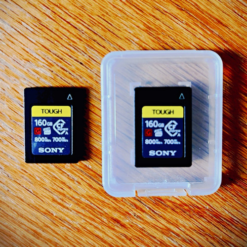 Sony tough serie - sony, cfexpress