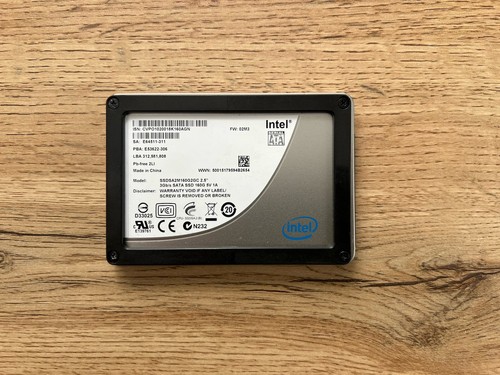 Ssd intel 160gb windows pro - windows, 10