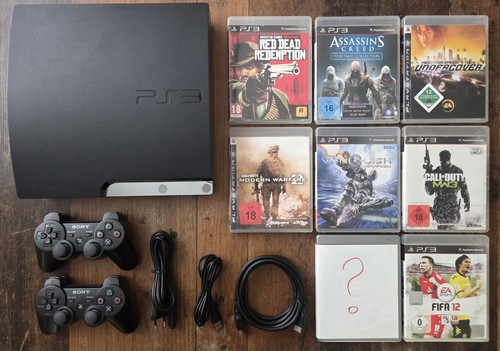 Sony ps3 slim 160gb 2xsony - sony,