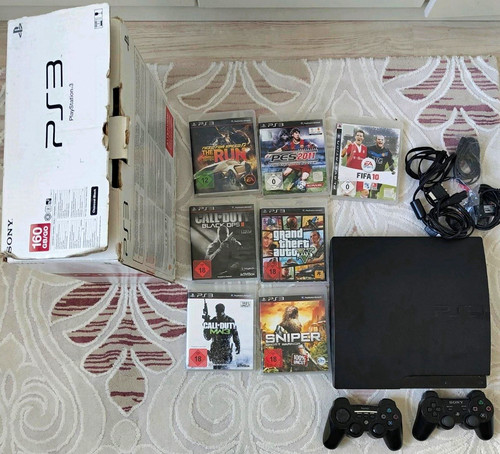 Sony playstation slim 160 - 3,