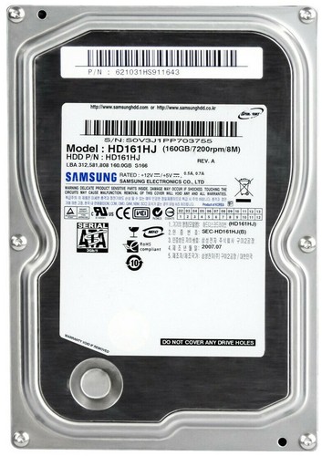 Festplatte samsung 160gb - samsung,