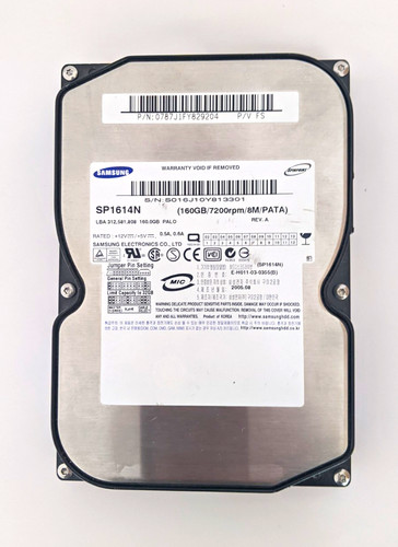 Samsung spinpoint sp1614n - spinpoint,