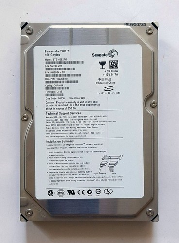 160gb sata seagate - sata,