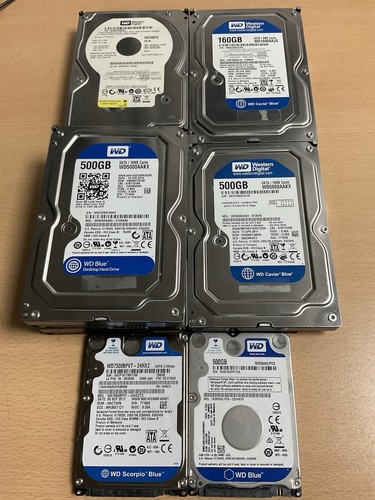 Konvolut hdds 160gb - 7x, /