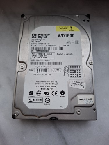 160 ide caviar wd1600lb - 160,