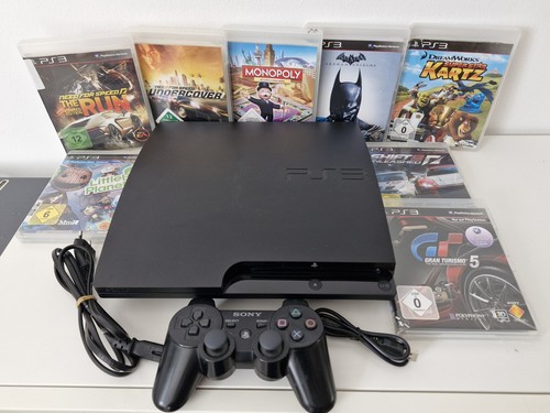 Ps3 slim konsole 160gb - konsole, 8