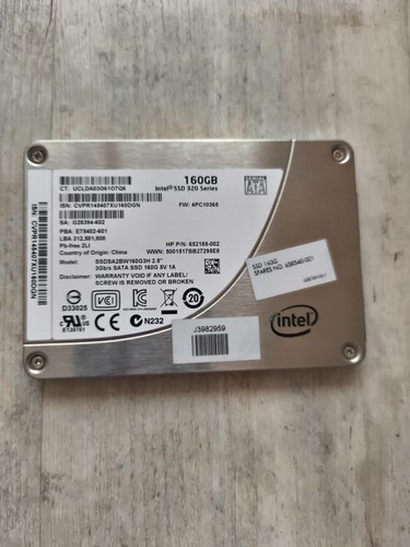 Intel ssd 320 series 160gb - series,